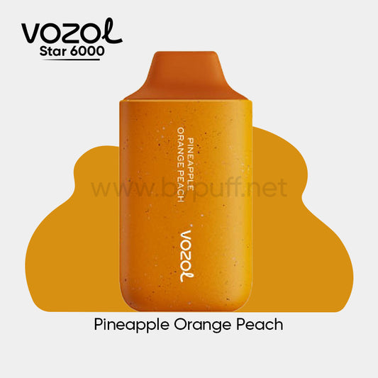 Vozol 6000 Pineapple Orange Peach