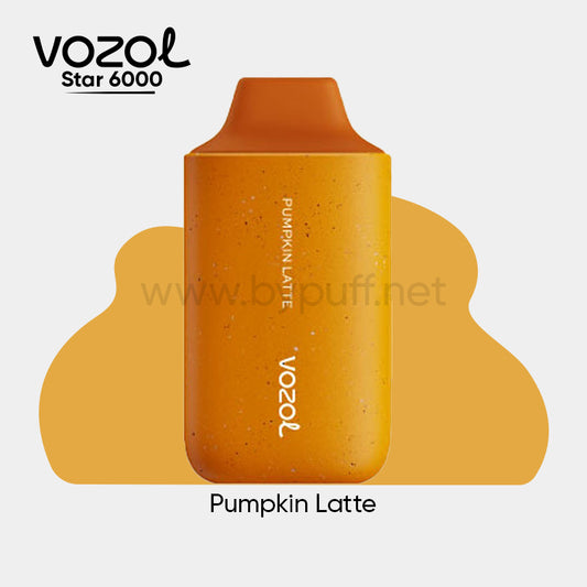 Vozol 6000 Pumpkin Latte