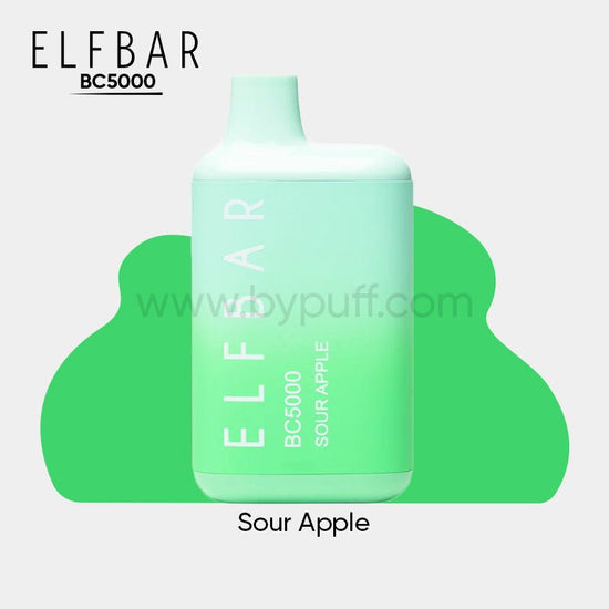 Elf Bar 5000 Sour Apple - ByPuff