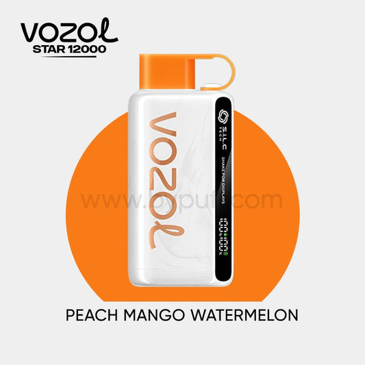 Vozol 12000 Peach Mango Watermelon - ByPuff