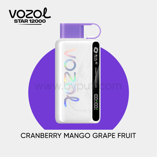 Vozol 12000 Cranberry Mango Grapefruit