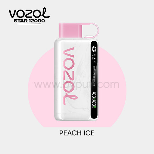 Vozol 12000 Peach ice