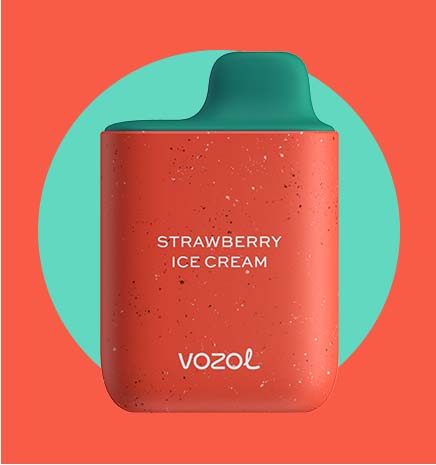 Vozol Star 4000 Strawberry Ice Cream