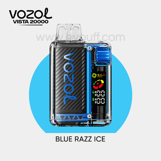 Vozol 20000 Blue Razz ice