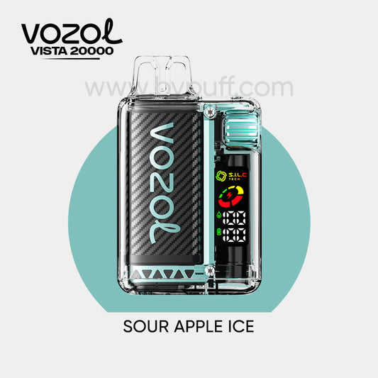 Vozol 20000 Sour Apple ice