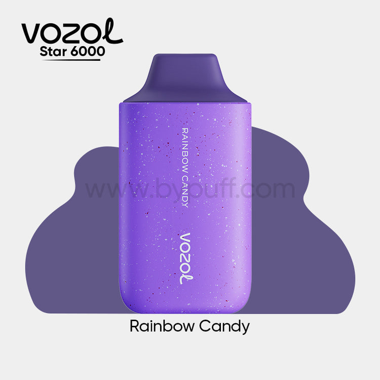 Vozol 6000 Rainbow Candy